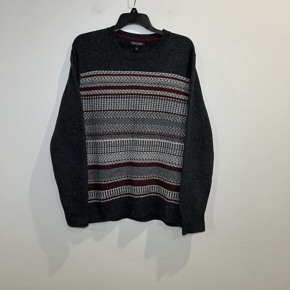 Banana Republic Merino Wool Pullover Sweater Men’s Size Large Italian Yarn - Picture 1 of 6